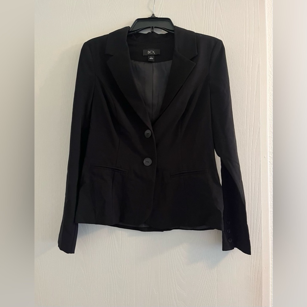 BCX - L (Large) Black Women’s Suit Blazer